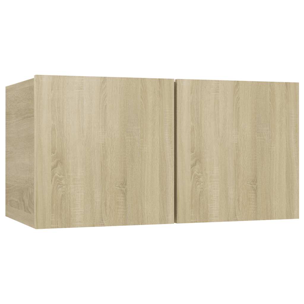 Viseći TV ormarići 3 kom boja hrasta sonome 60 x 30 x 30 cm