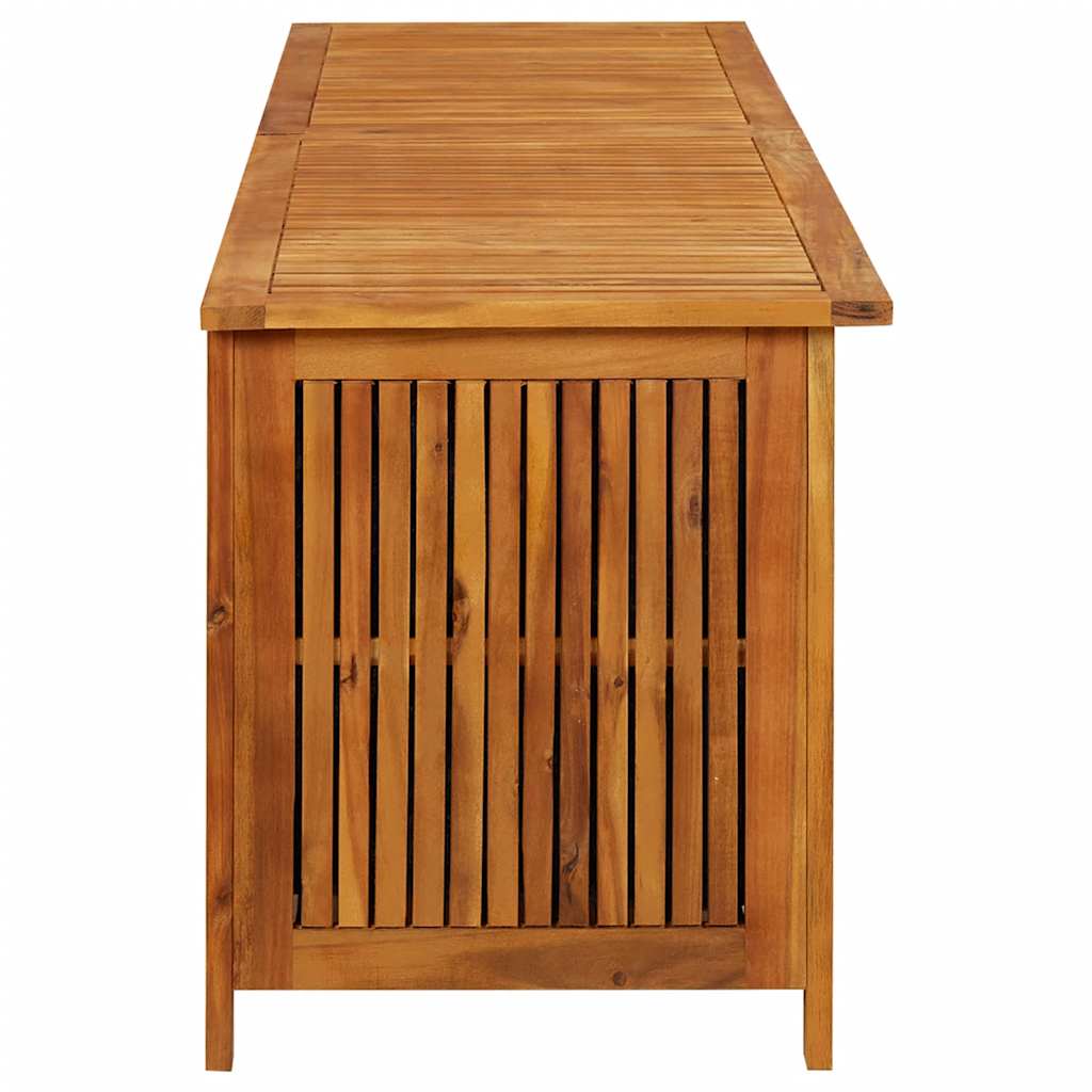 Vrtna kutija za pohranu 200 x 50 x 58 cm masivno bagremovo drvo