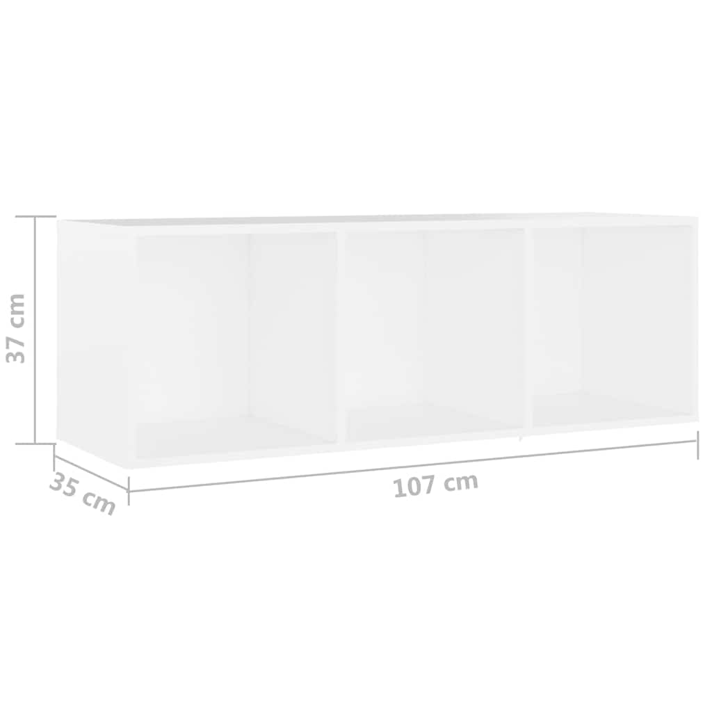 TV ormarići 2 kom bijeli 107 x 35 x 37 cm konstruirano drvo