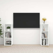 TV ormarići 2 kom bijeli 107 x 35 x 37 cm konstruirano drvo