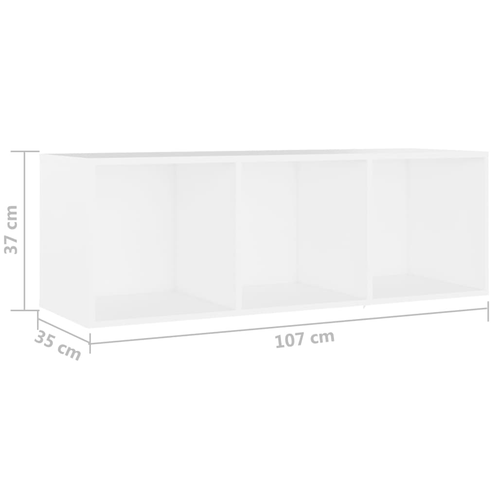 TV ormarići 4 kom bijeli 107 x 35 x 37 cm od konstruiranog drva