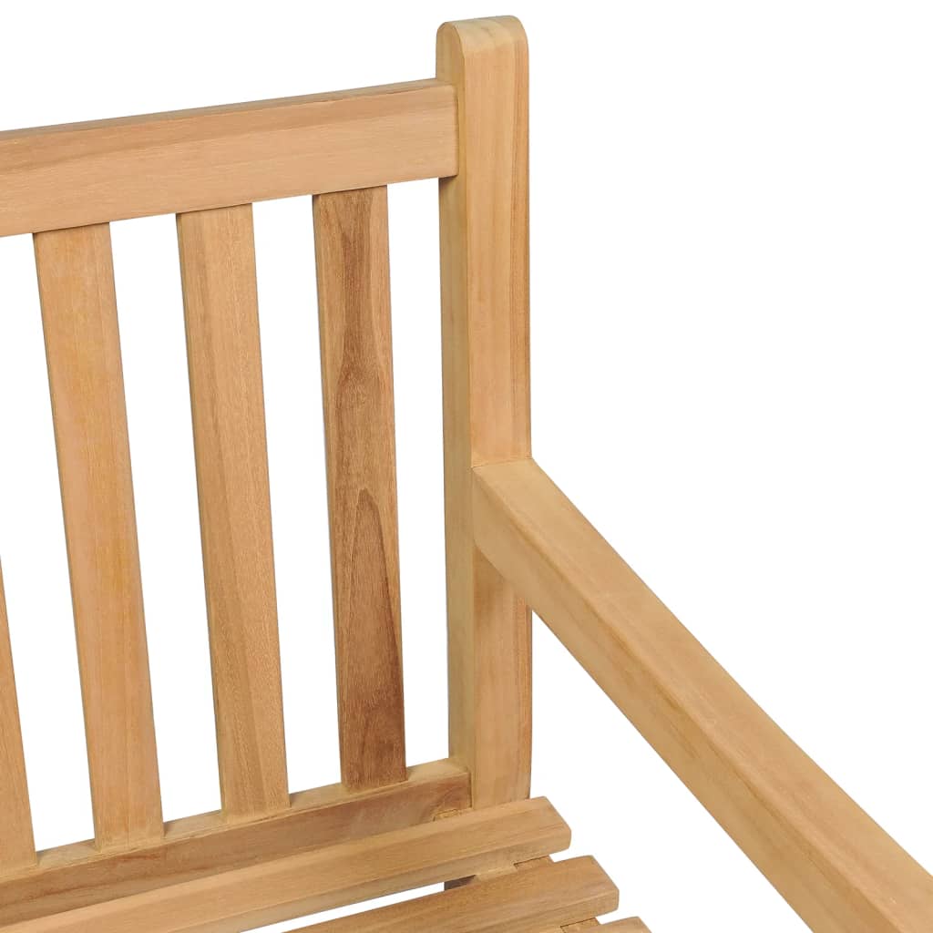 Vrtna klupa 228 cm od masivne tikovine