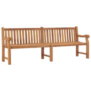 Vrtna klupa 228 cm od masivne tikovine