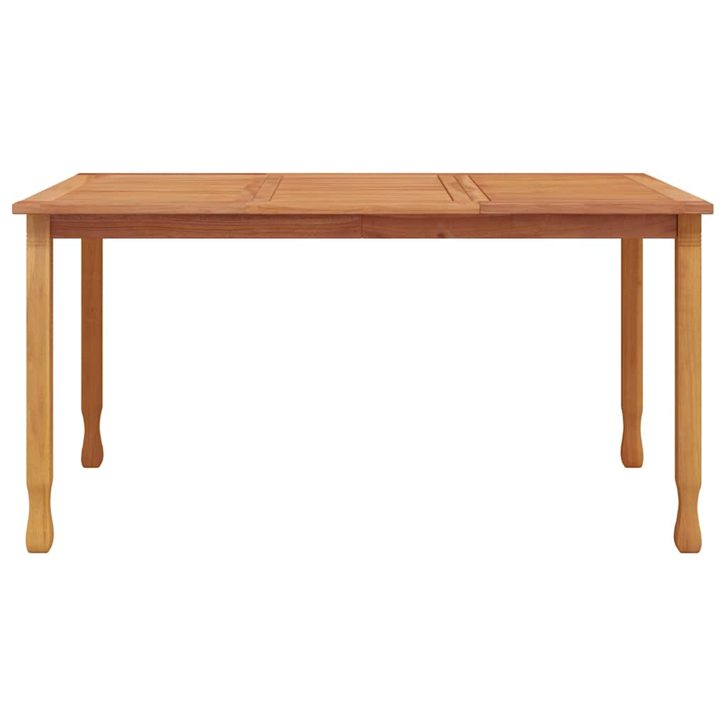 Vrtni blagovaonski stol 150 x 90 x 75 cm od masivne tikovine