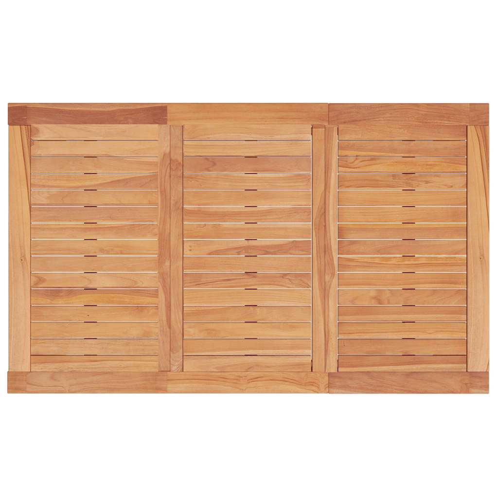 Vrtni blagovaonski stol 150 x 90 x 75 cm od masivne tikovine