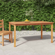 Vrtni blagovaonski stol 150 x 90 x 75 cm od masivne tikovine