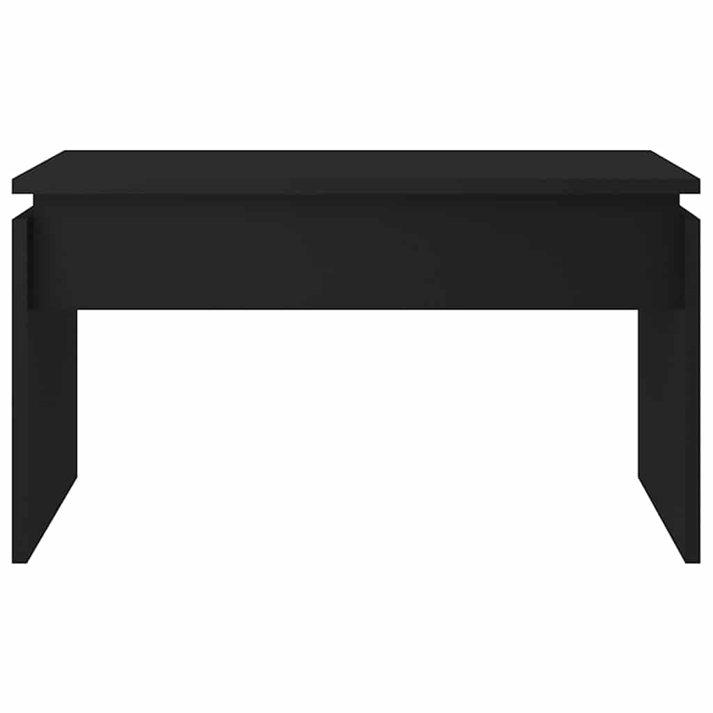 Stolić za kavu crni 68 x 50 x 38 cm od konstruiranog drva