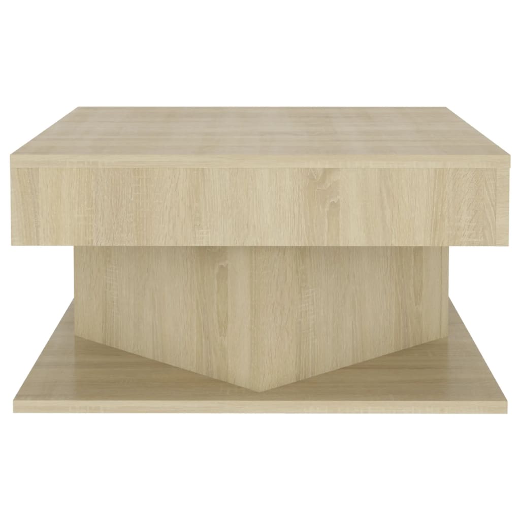 Stolić za kavu boja hrasta sonome 57x57x30 cm konstruirano drvo