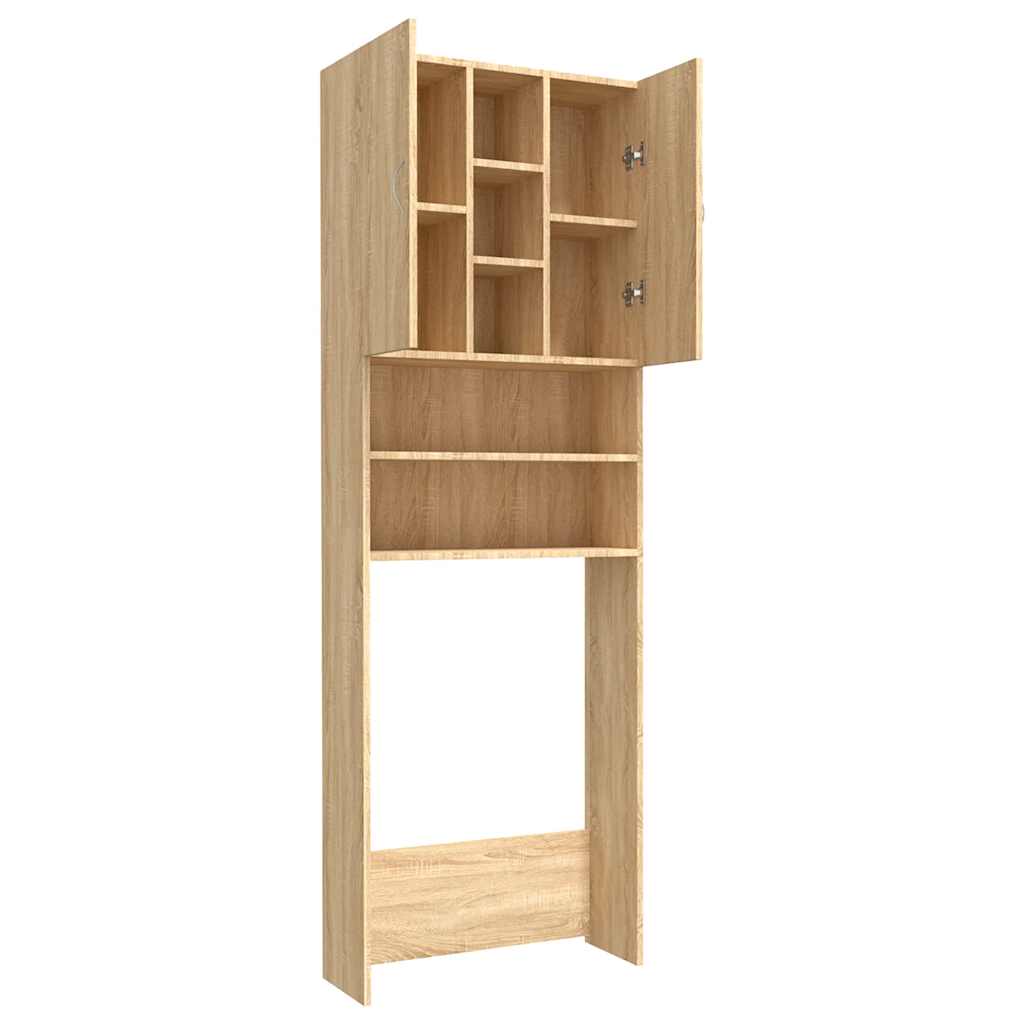Ormarić za perilicu rublja boja hrasta sonome 64x25,5x190 cm