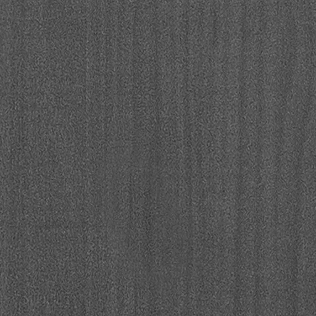 Ormarić za knjige / sobna pregrada sivi 40x30x135,5 cm borovina