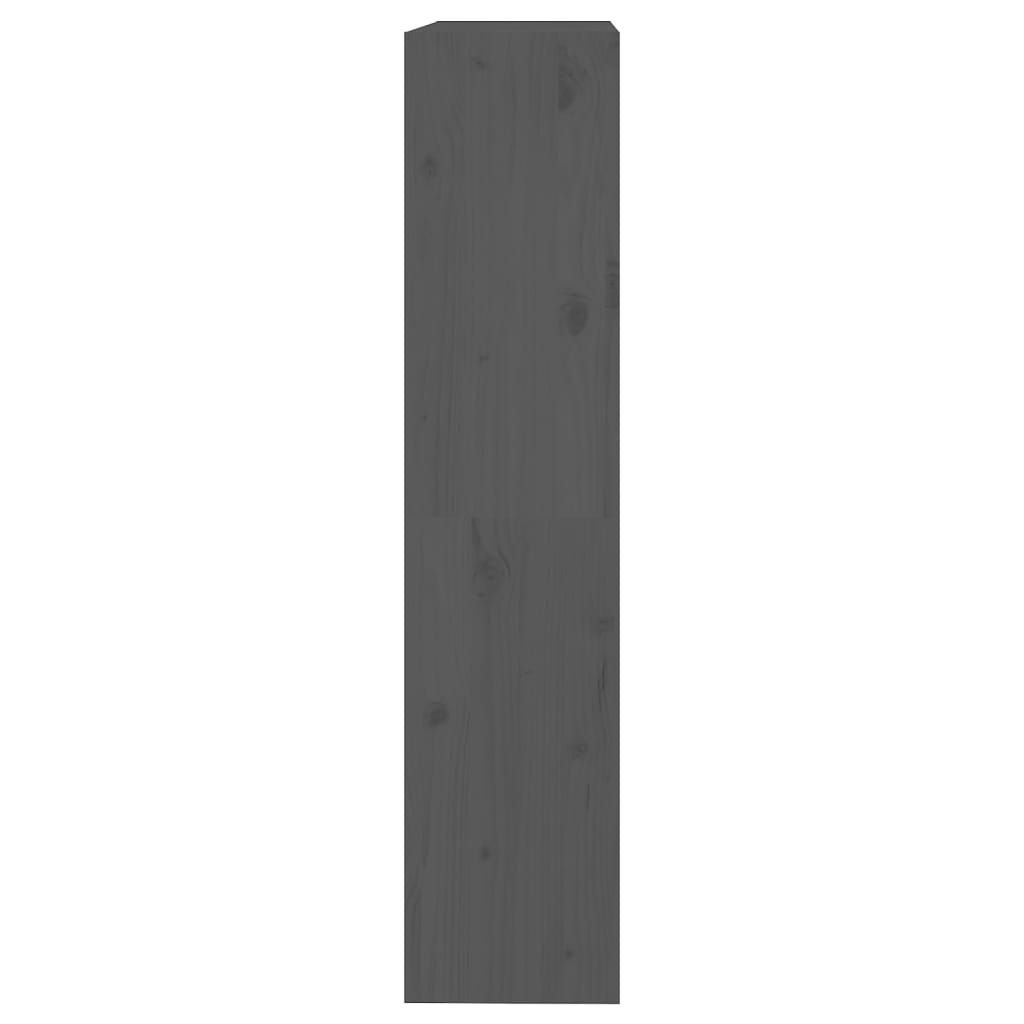 Ormarić za knjige / pregrada bijeli 80x30x135,5 cm borovina