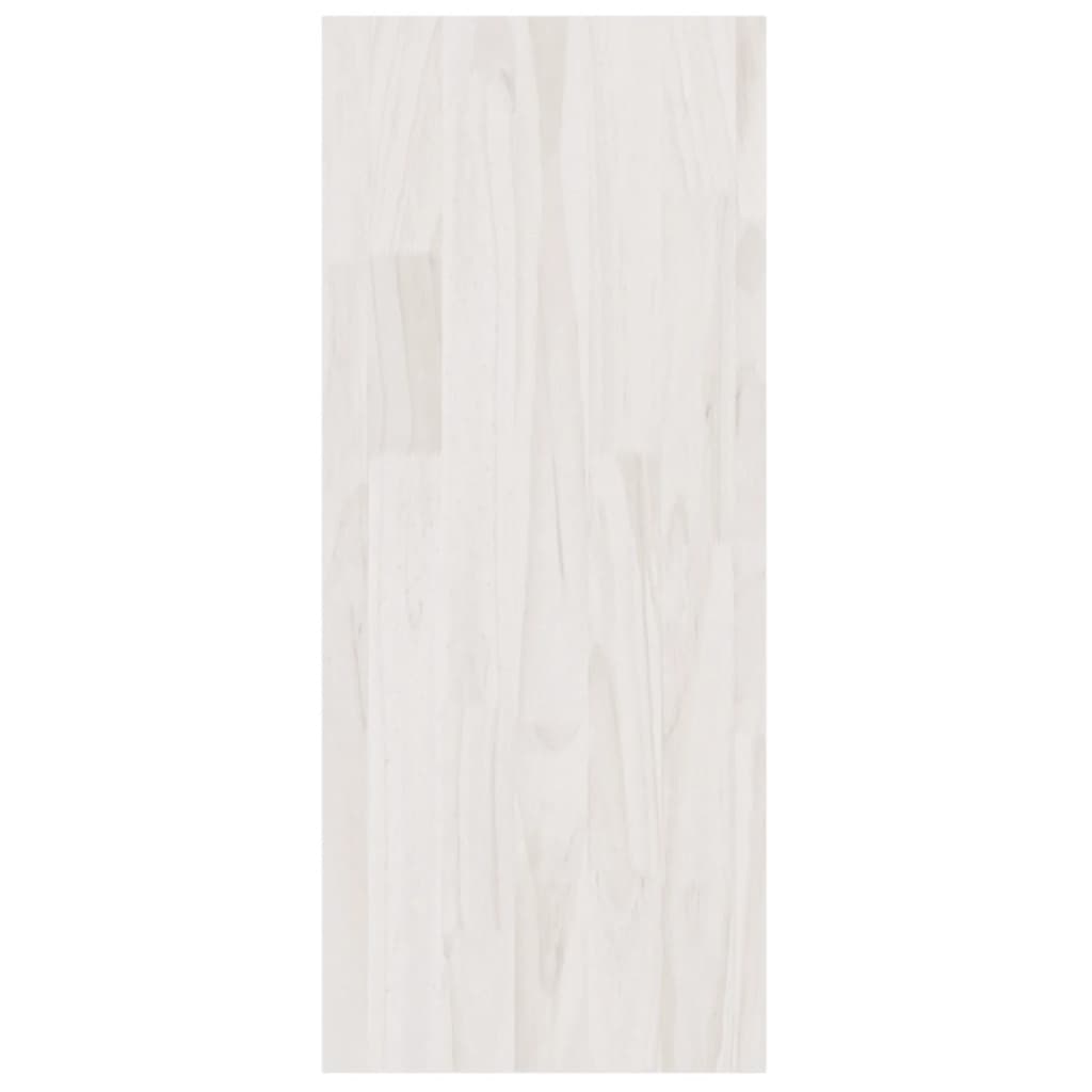 Ormarić za knjige / pregrada bijeli 100x30x71,5 cm od borovine