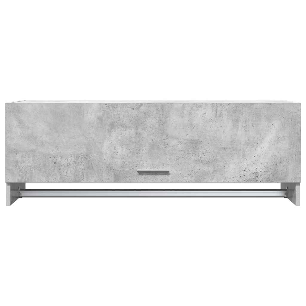 Ormar siva boja betona 100 x 32,5 x 35 cm konstruirano drvo