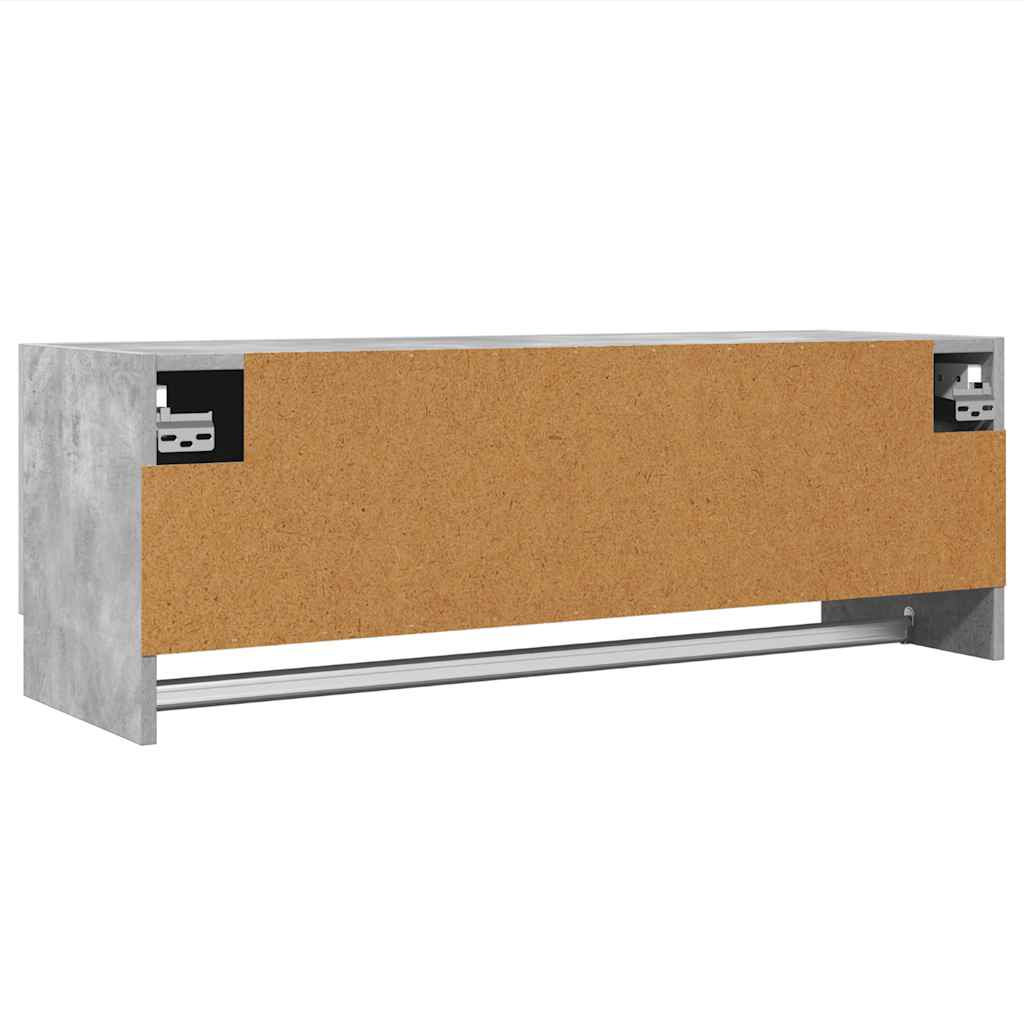 Ormar siva boja betona 100 x 32,5 x 35 cm konstruirano drvo