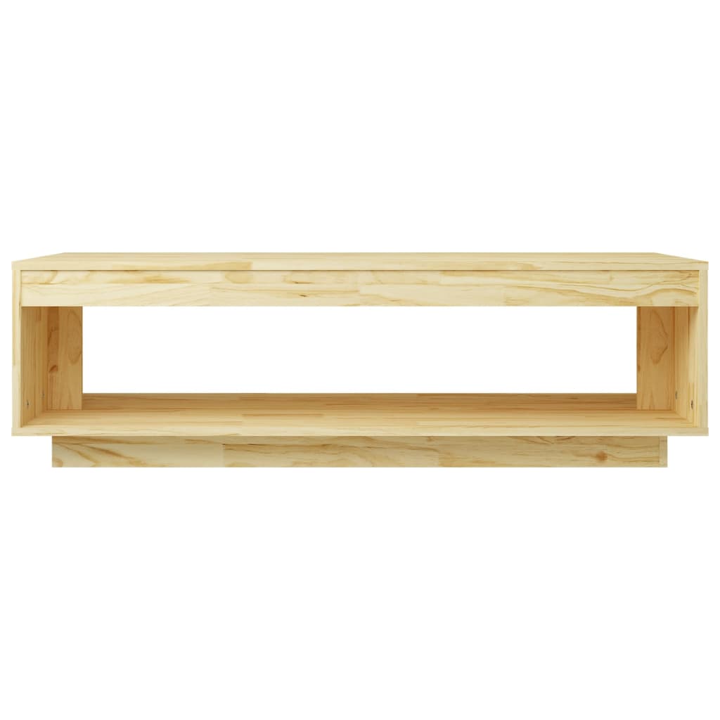 Stolić za kavu 110 x 50 x 33,5 cm od masivne borovine