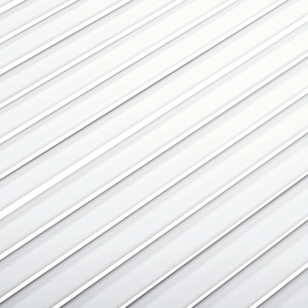 Vrata za ormarić rešetkasta 2 kom bijela 69 x 59,4 cm borovina