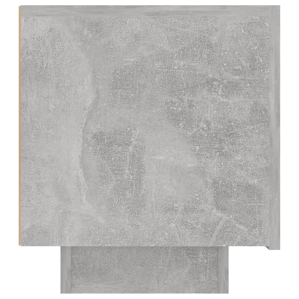 Noćni ormarić boja betona 100 x 35 x 40 cm konstruirano drvo