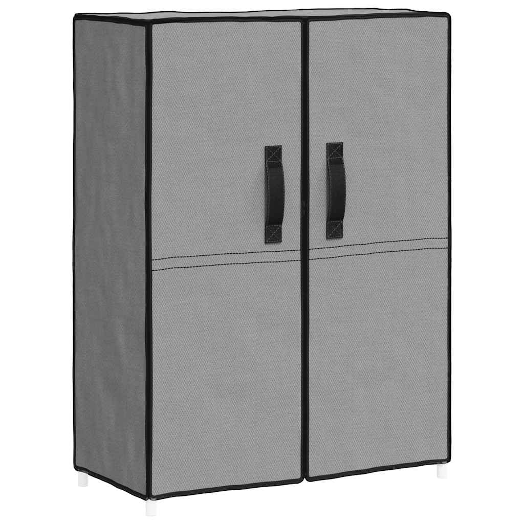 Ormarić za cipele sivi 60 x 28 x 90 cm od tkanine
