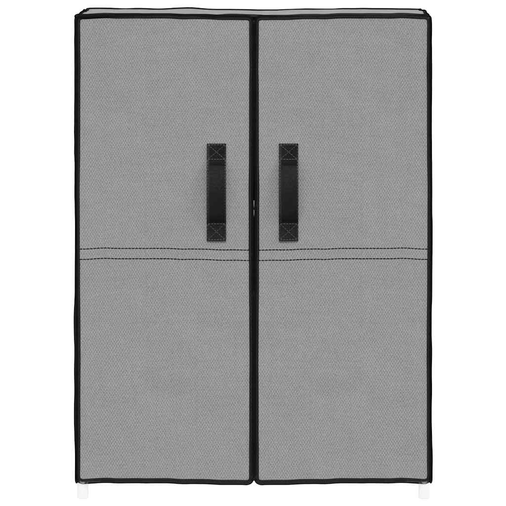 Ormarić za cipele sivi 60 x 28 x 90 cm od tkanine