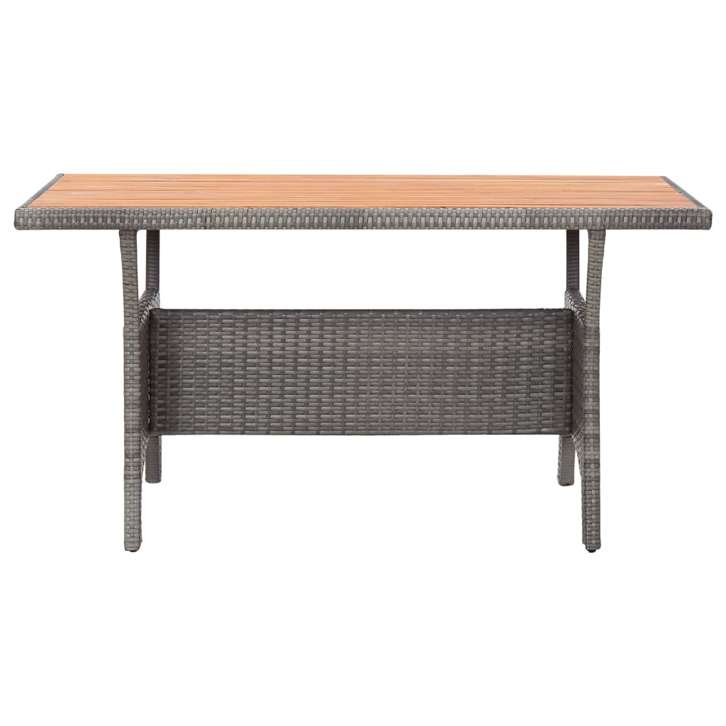 Vrtni stol sivi 120 x 70 x 66 cm od masivnog bagremovog drva