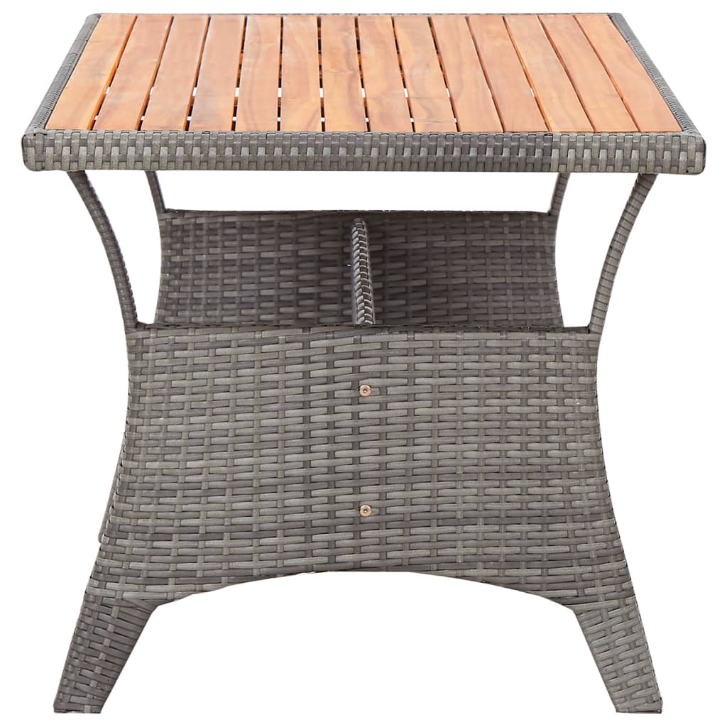 Vrtni stol sivi 120 x 70 x 66 cm od masivnog bagremovog drva