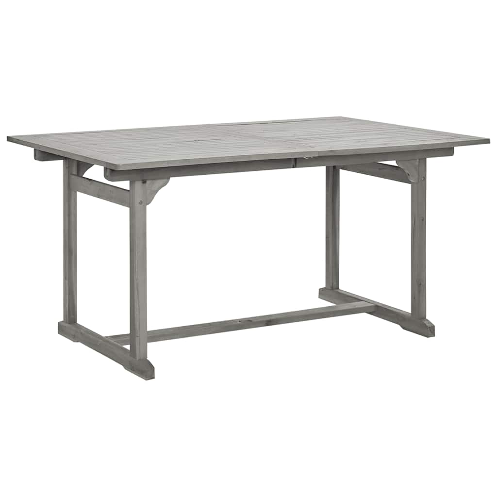 Vrtni blagovaonski stol (150 - 200)x100x75 cm od drva bagrema