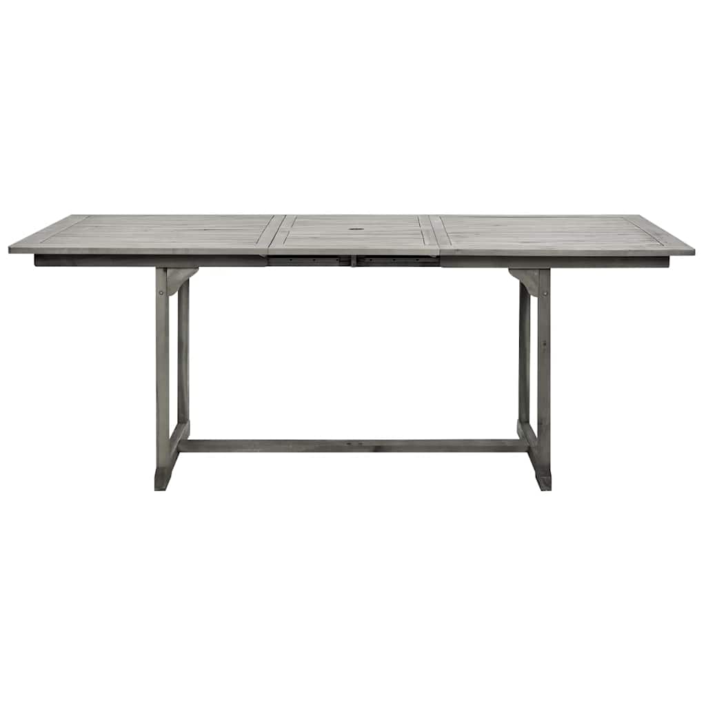 Vrtni blagovaonski stol (150 - 200)x100x75 cm od drva bagrema