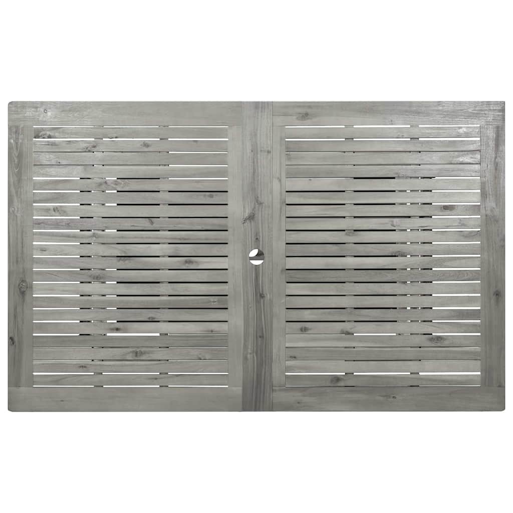 Vrtni blagovaonski stol (160 - 240)x100x75 cm od drva bagrema