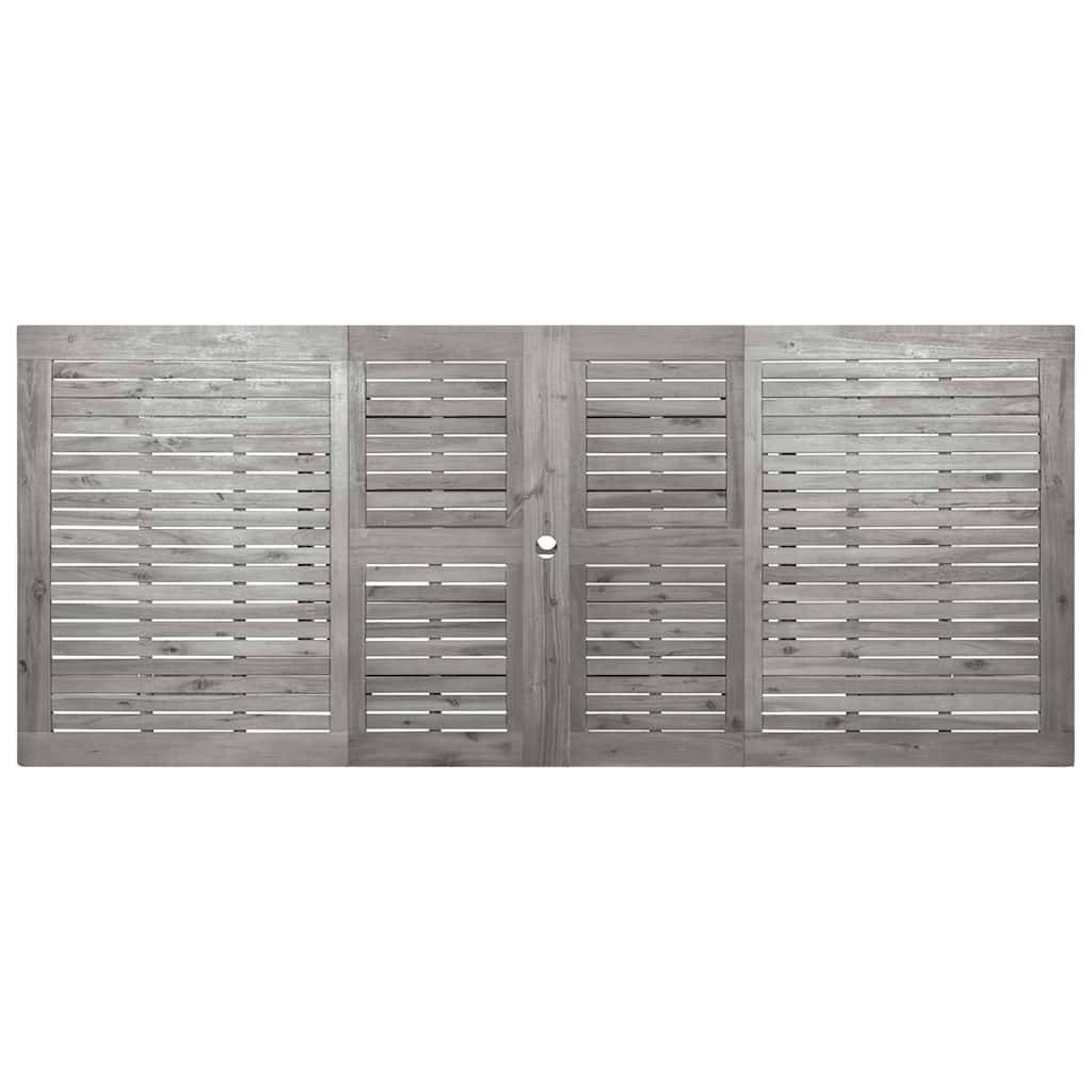 Vrtni blagovaonski stol (160 - 240)x100x75 cm od drva bagrema
