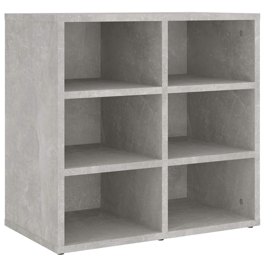 Ormarići za cipele 2 kom Siva betona 52,5 x 30 x 50 cm