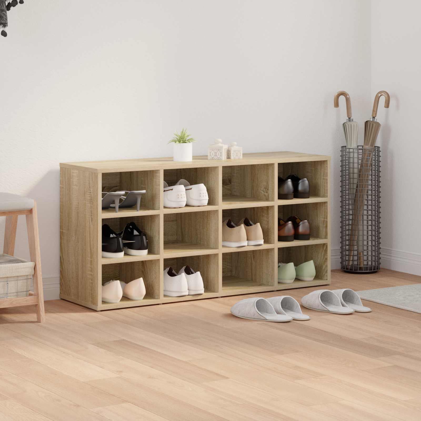 Ormar za cipele Sonoma hrast 103 x 30 x 51 cm Konstruirano drvo
