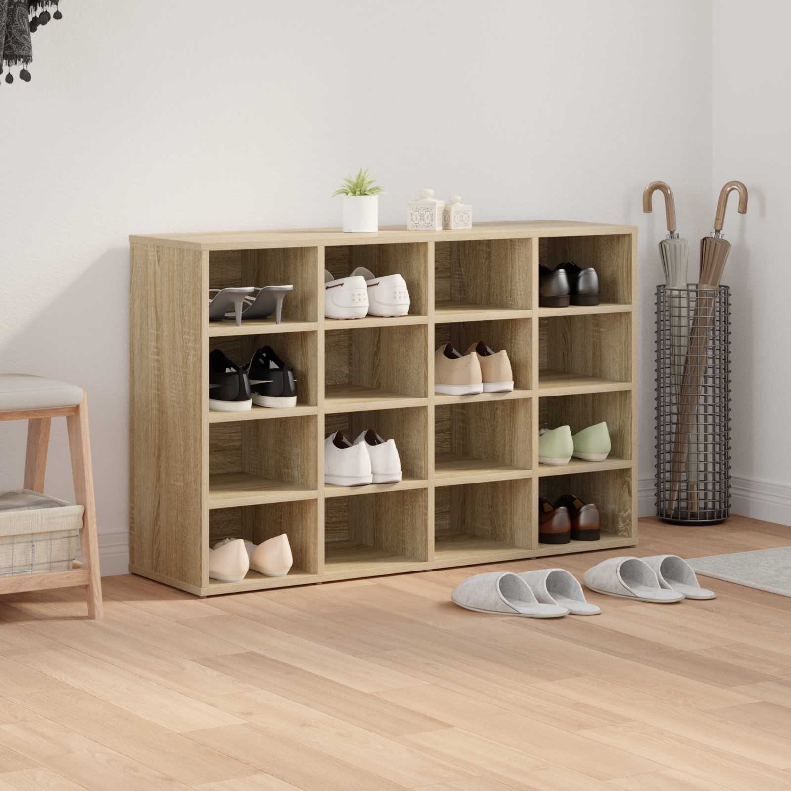 Ormar za cipele Sonoma hrast 103 x 30 x 67 cm Konstruirano drvo