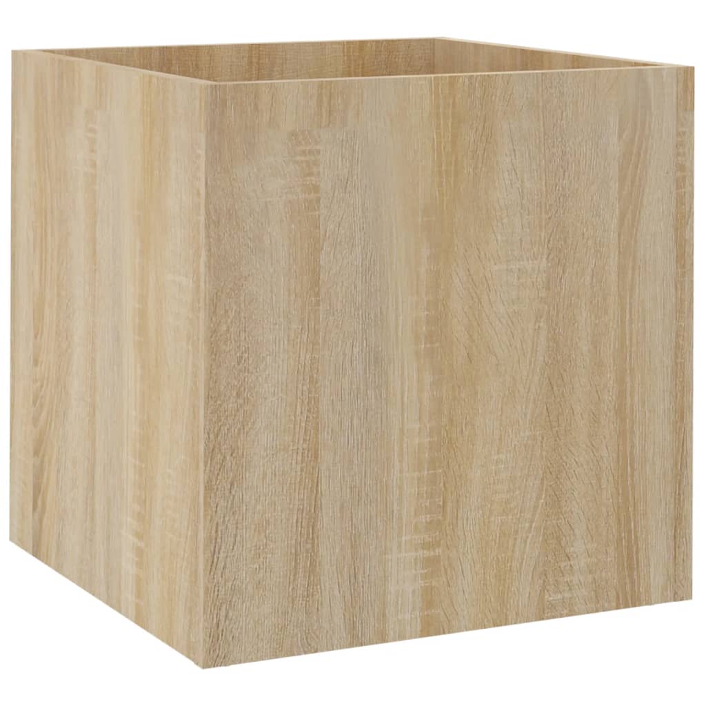 Sadilica boja hrast sonome 40 x 40 x 40 cm konstruirano drvo