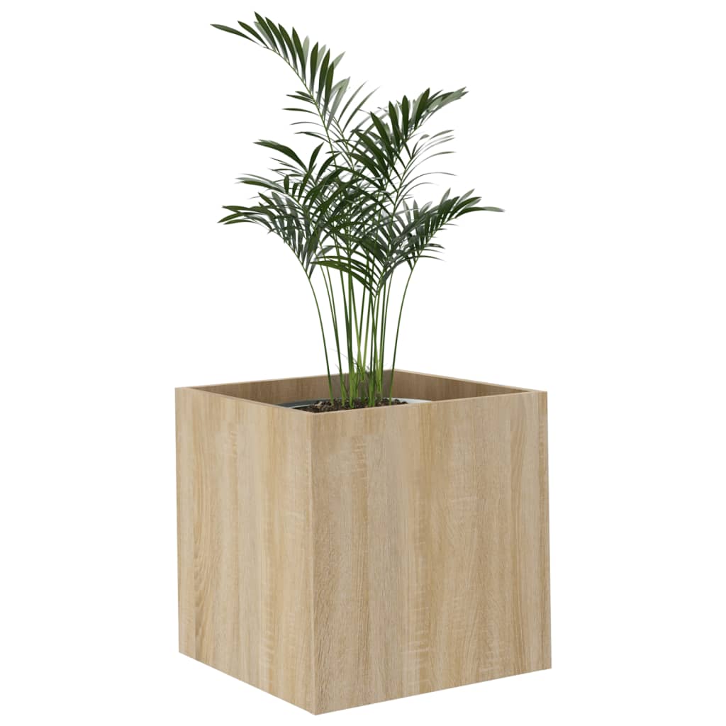 Sadilica boja hrast sonome 40 x 40 x 40 cm konstruirano drvo