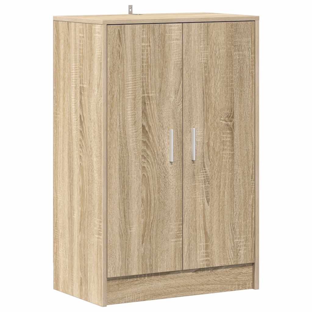 Ormarić za cipele boja hrasta 60 x 35 x 92 cm konstruirano drvo
