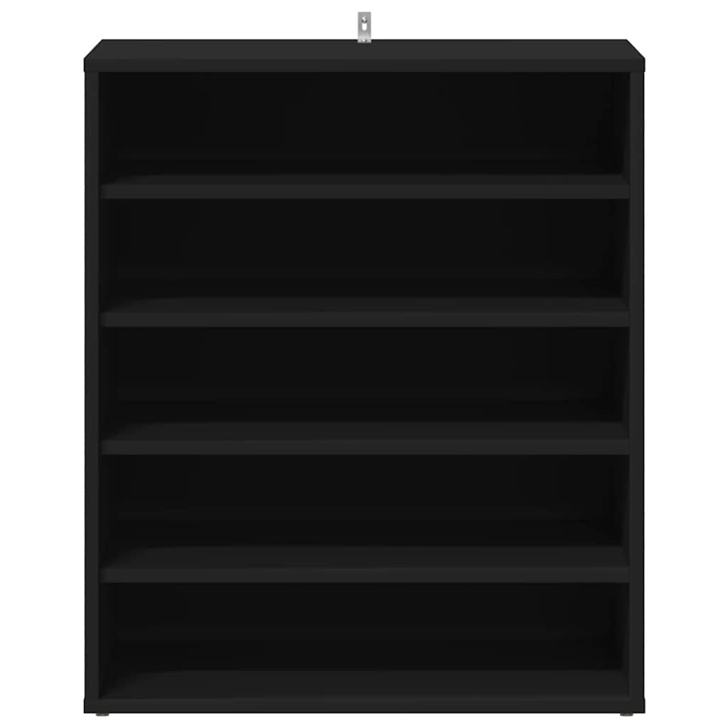 Ormarić za cipele crni 60 x 35 x 70 cm od konstruiranog drva