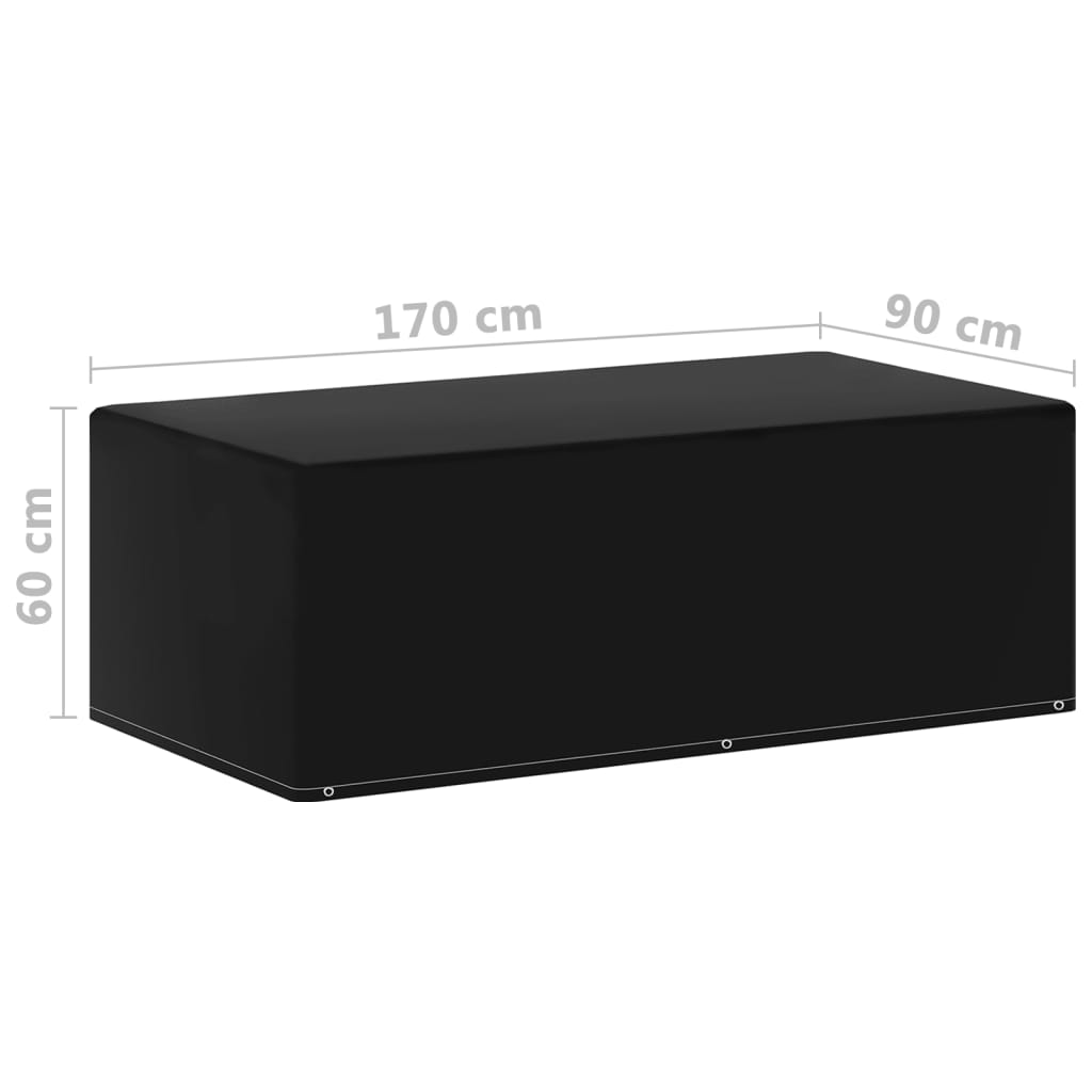 Navlake za vrtni namještaj i roštilj 6 ušica 2 kom 170x90x60 cm