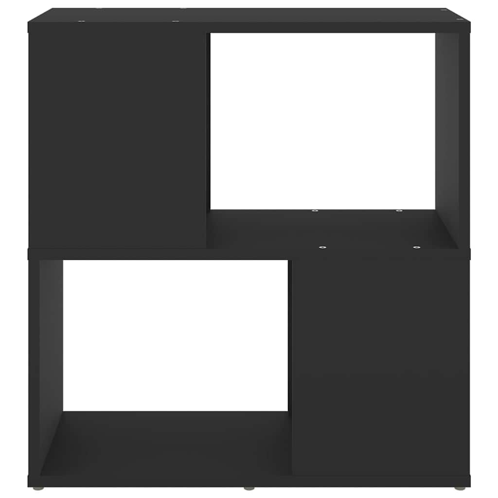 Ormarić za knjige crni 60 x 24 x 63 cm konstruirano drvo