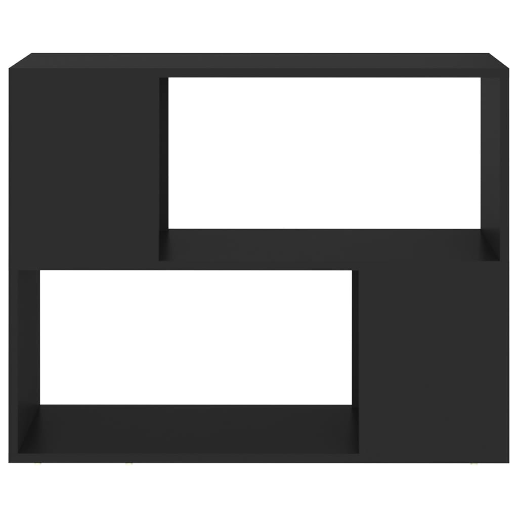 TV ormarić crni 80 x 24 x 63 cm od konstruiranog drva