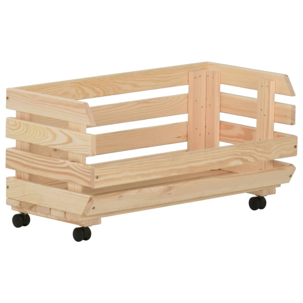 Kolica za povrće 57 x 30 x 80 cm od masivne borovine