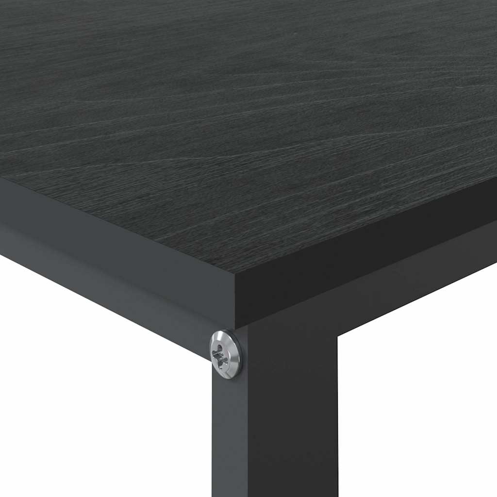 Stol za računalo crni 110 x 60 x 73 cm od iverice