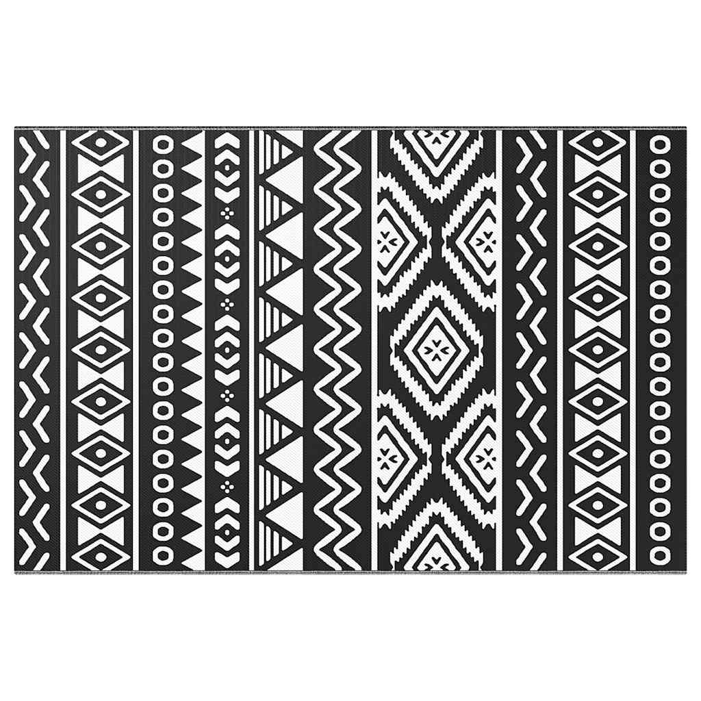 Vanjski tepih ARAKIL crni 120 x 180 cm PP