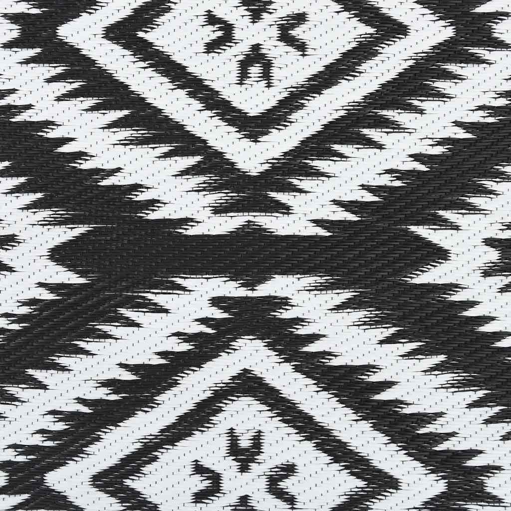 Vanjski tepih ARAKIL crni 120 x 180 cm PP