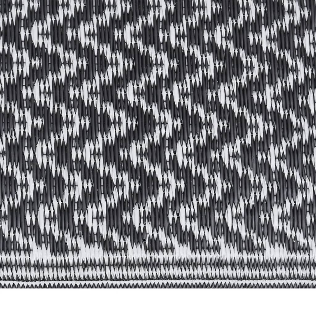 Vanjski tepih ARAKIL crni 140 x 200 cm PP