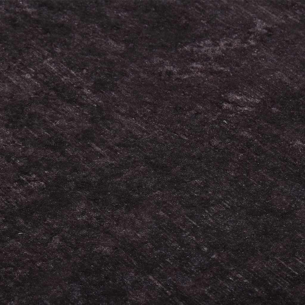 Perivi tepih 120 x 180 cm crno-zlatni