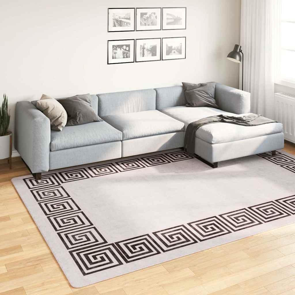 Perivi tepih 190 x 300 cm svjetlobež