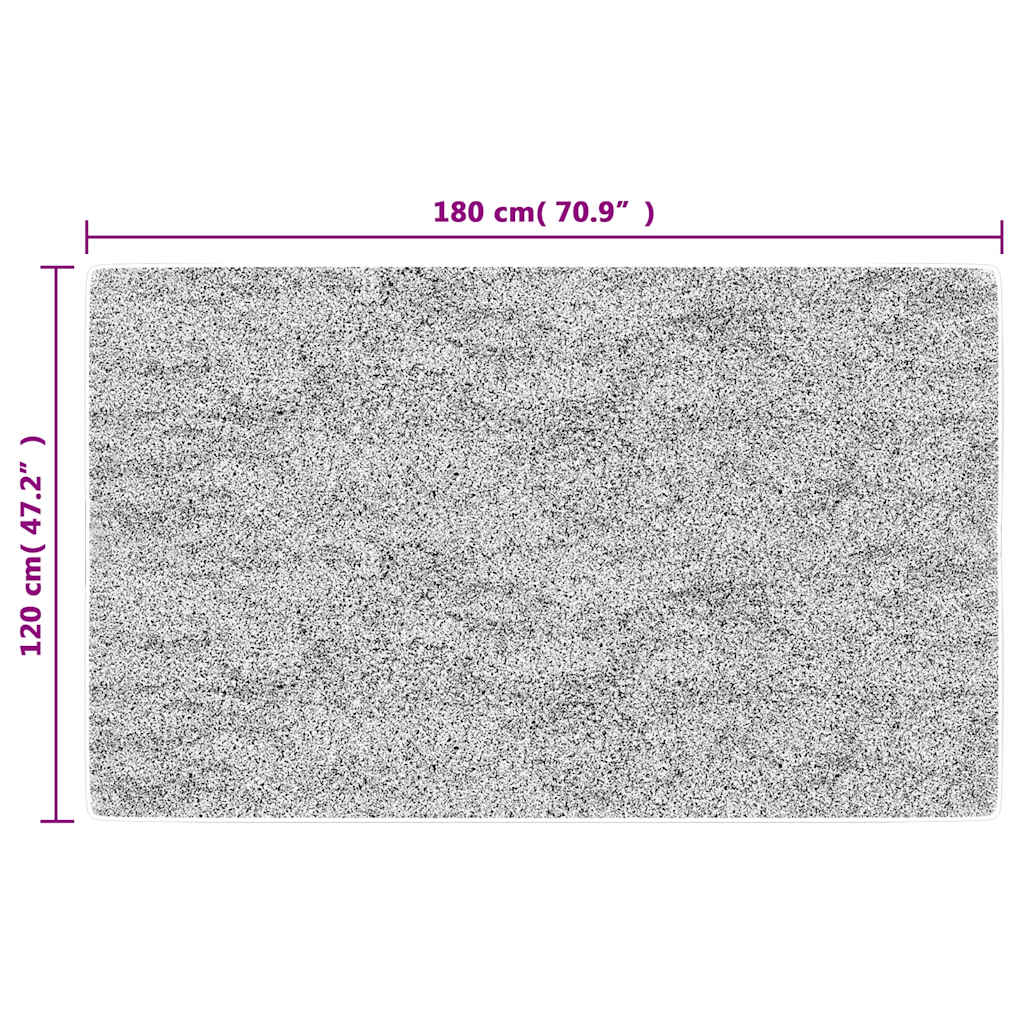 Perivi tepih 120 x 180 cm antracit