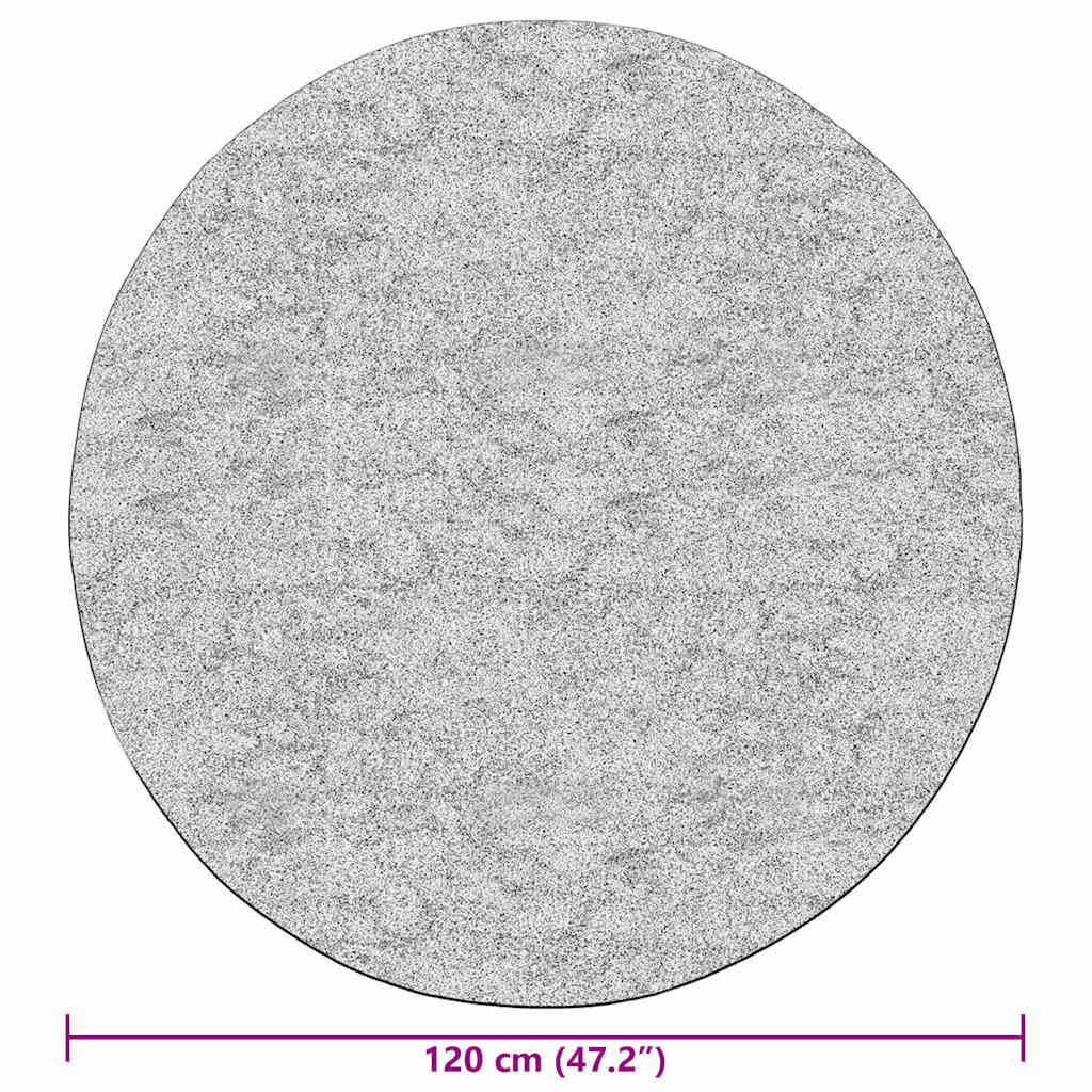 Perivi tepih s patchworkom φ 120 cm raznobojni