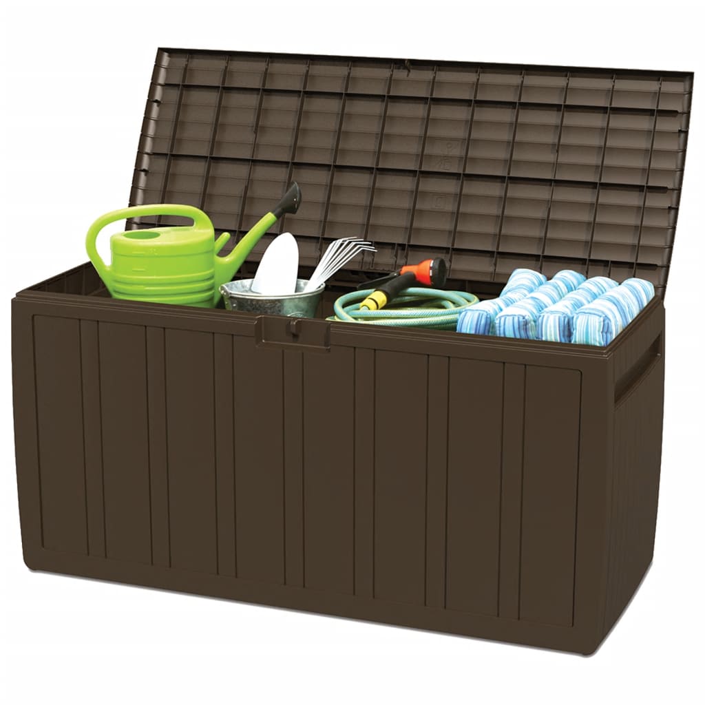 Kutija za jastuke smeđa 117 x 45,5 x 57,5 cm 270 L