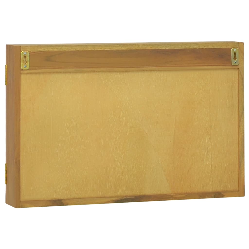 Ormarić s ogledalom 60 x 10 x 40 cm od masivne tikovine